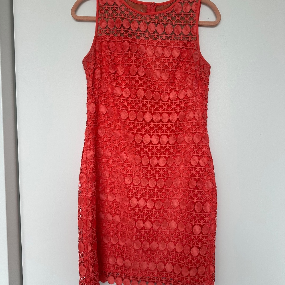 Ralph Lauren Crochet Work Dress